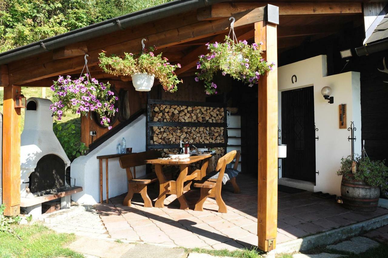 Gluehwuermchenhuette Villa Ratten Kültér fotó