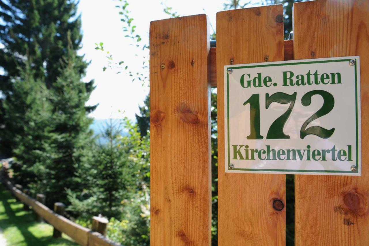 Gluehwuermchenhuette Villa Ratten Kültér fotó