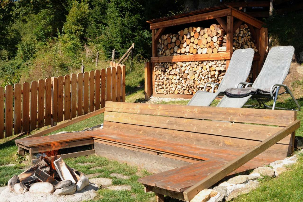 Gluehwuermchenhuette Villa Ratten Kültér fotó